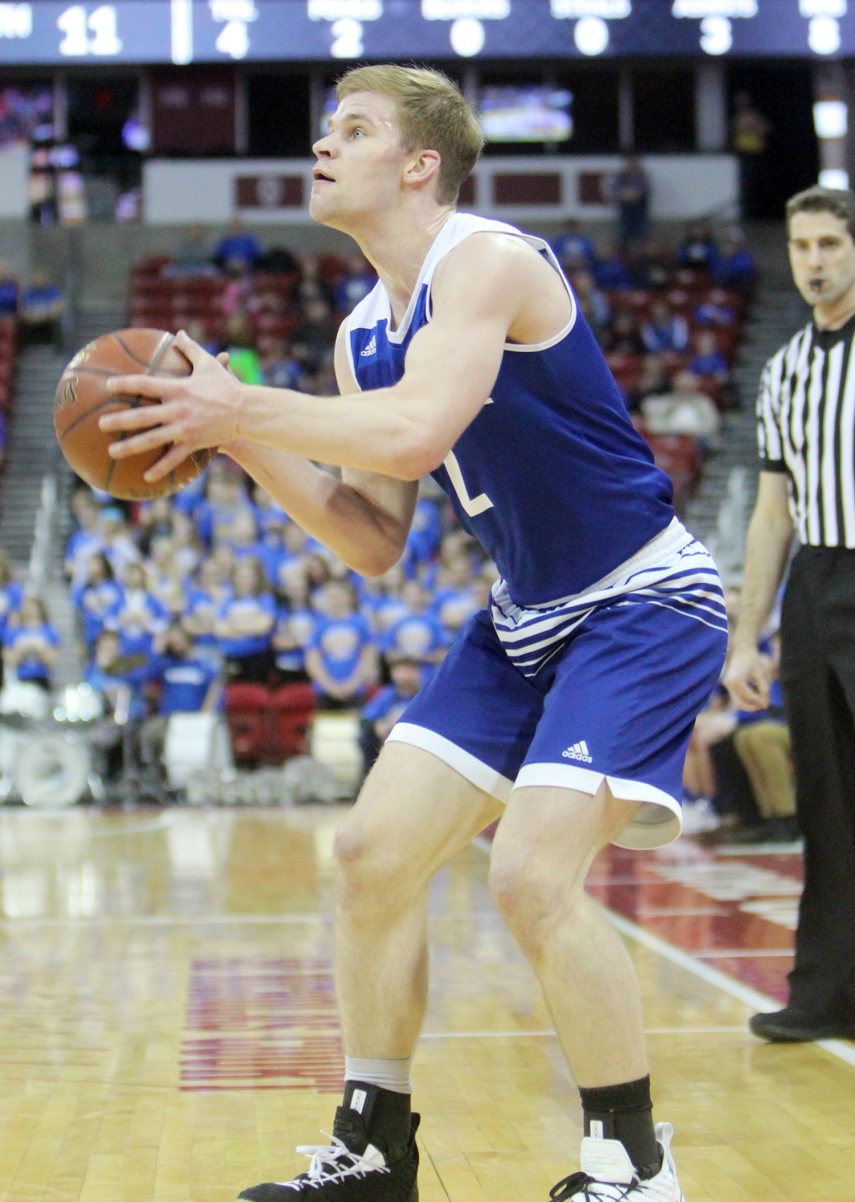 McDonell boys basketball vs Sheboygan Area Lutheran 3-15-19